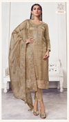 Poshak By Vinay Kuleesh Gold Silk Bulk Designer Salwar Suits Orders In India